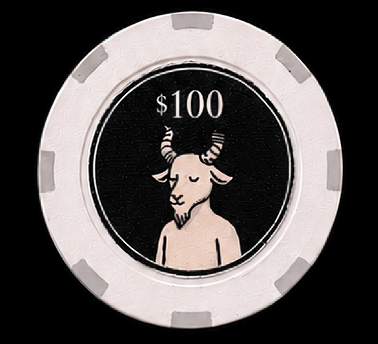 Clean casino chip