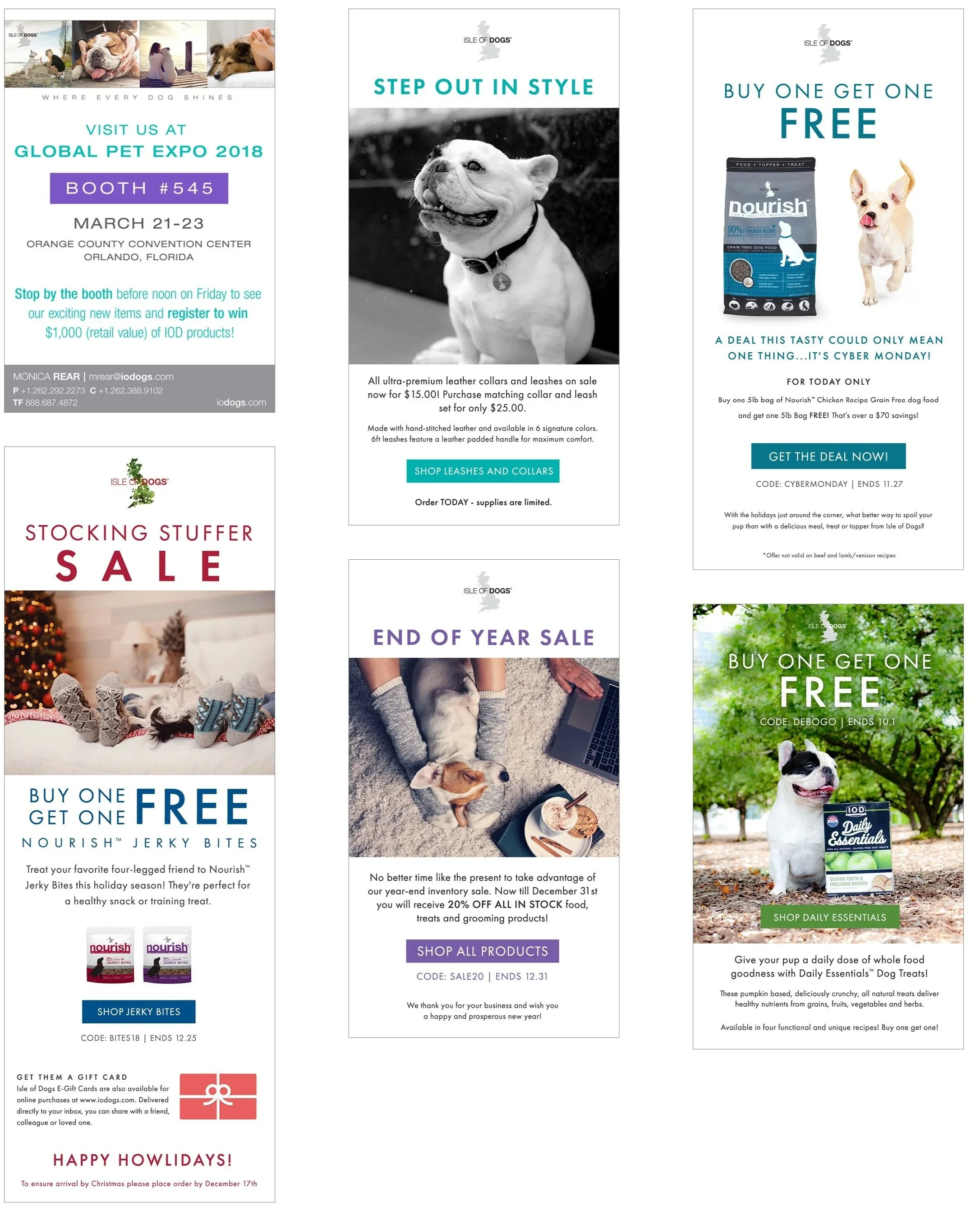 isle of dogs email marketing