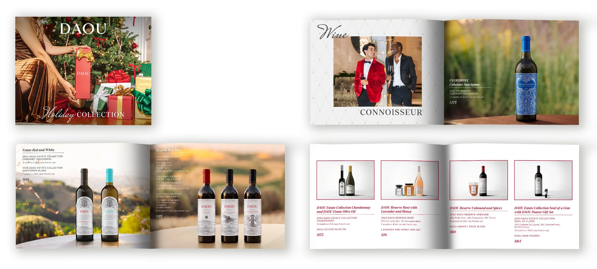DAOU Inside Sales Holiday Catalog