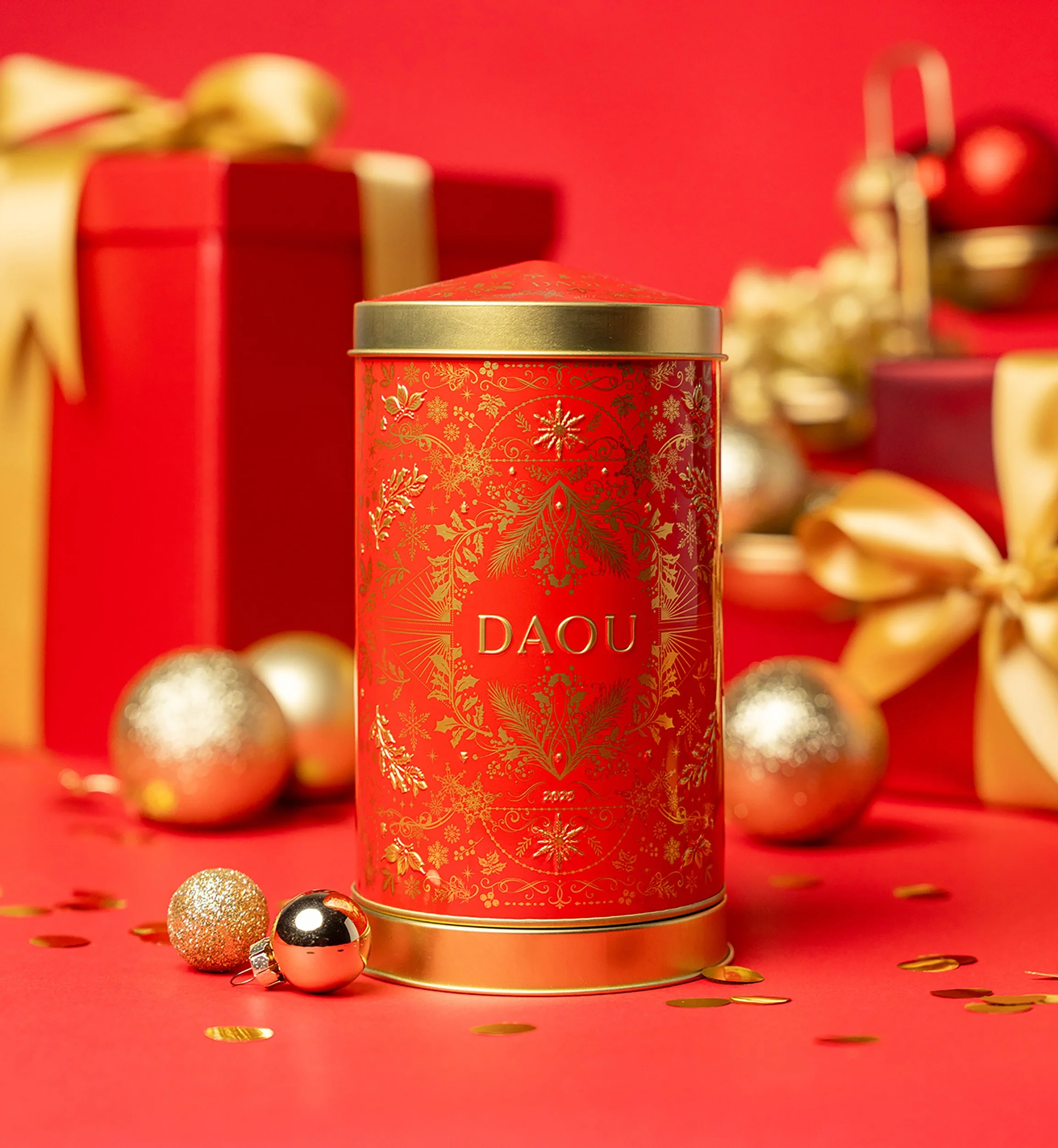 DAOU Collectible Holiday Tin
