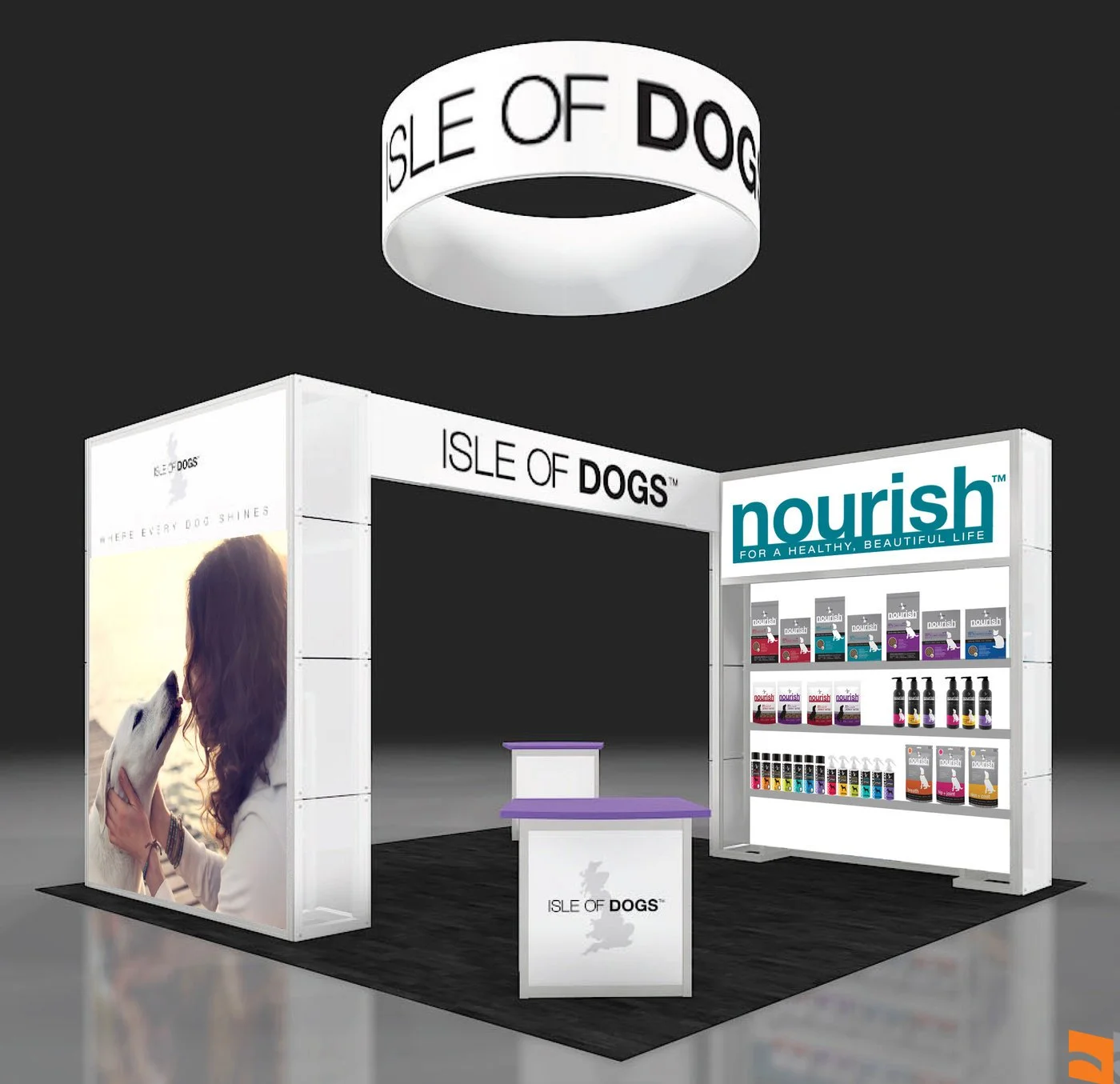 Isle of Dogs Trade Show Display