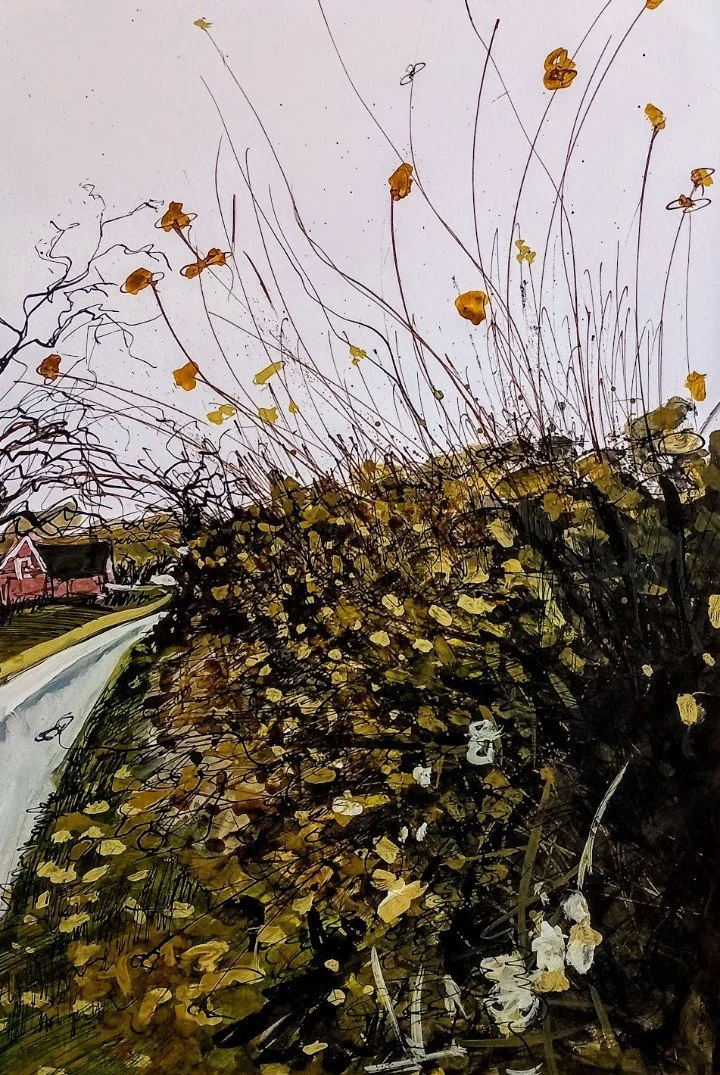 Autumn Hedgerow