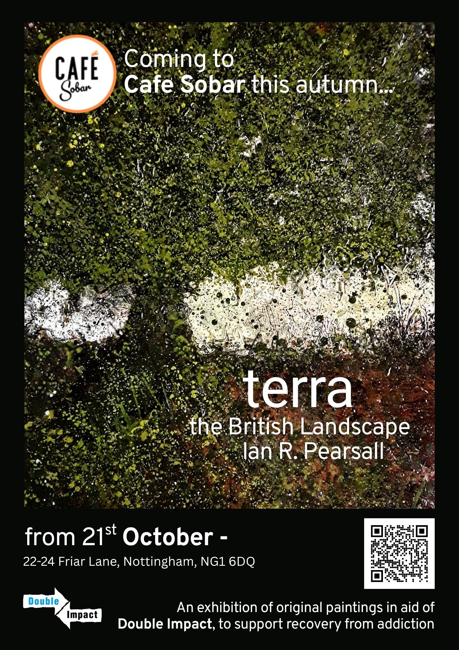 Exhibition at Cafe Sobar. Nottingham.