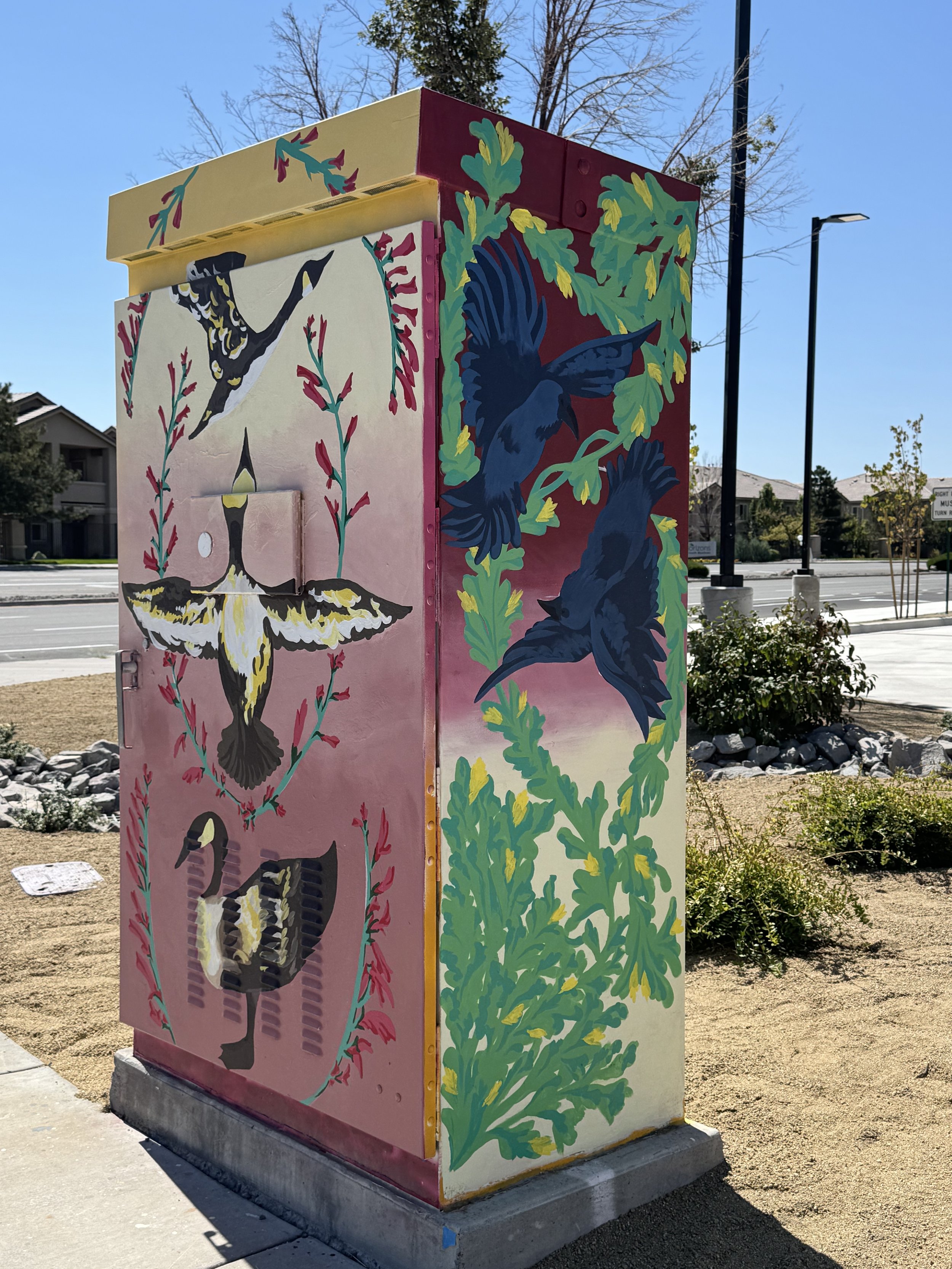 Reno Utility Box Sides 1 and 2