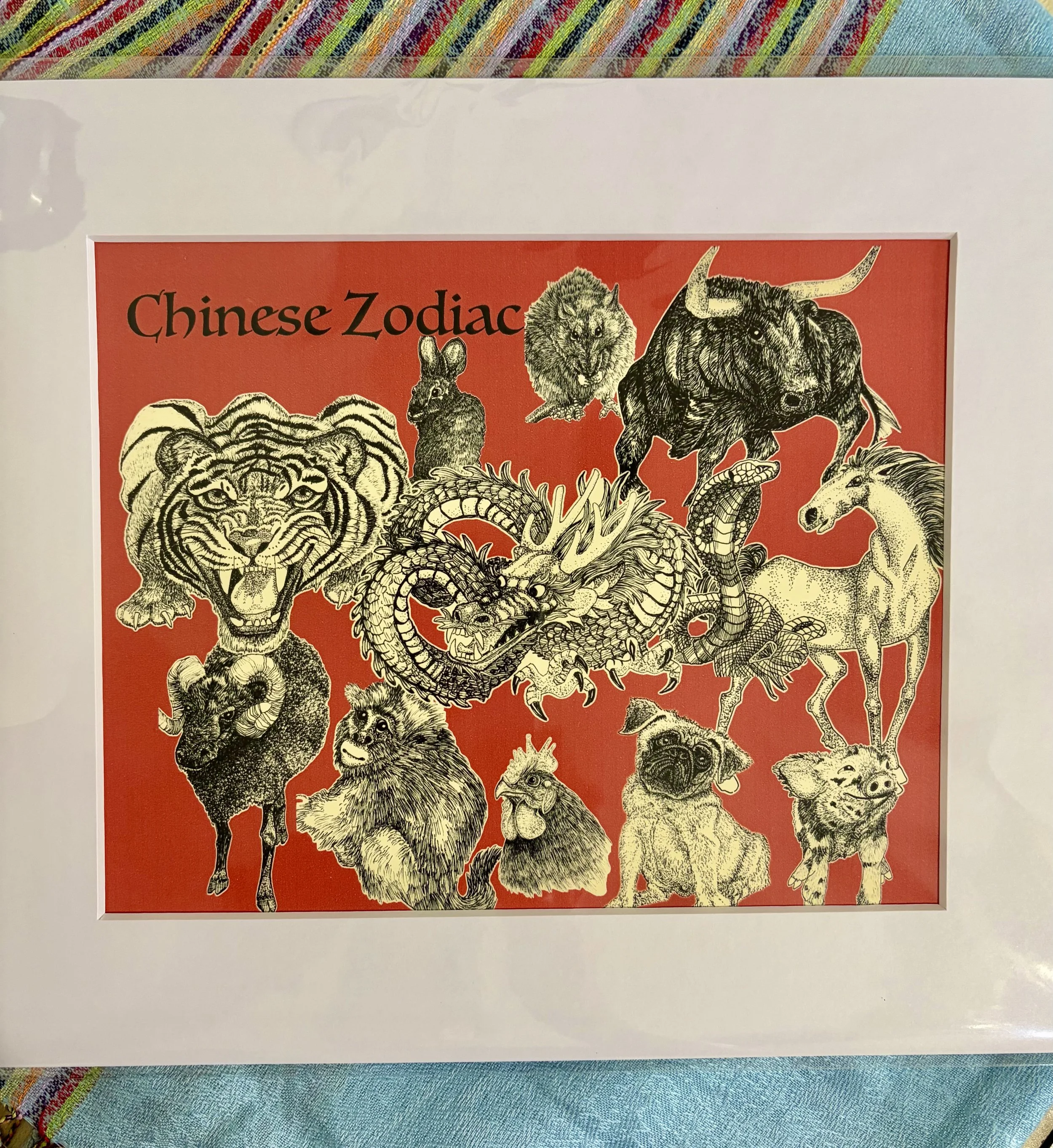Chinese Zodiac Poster