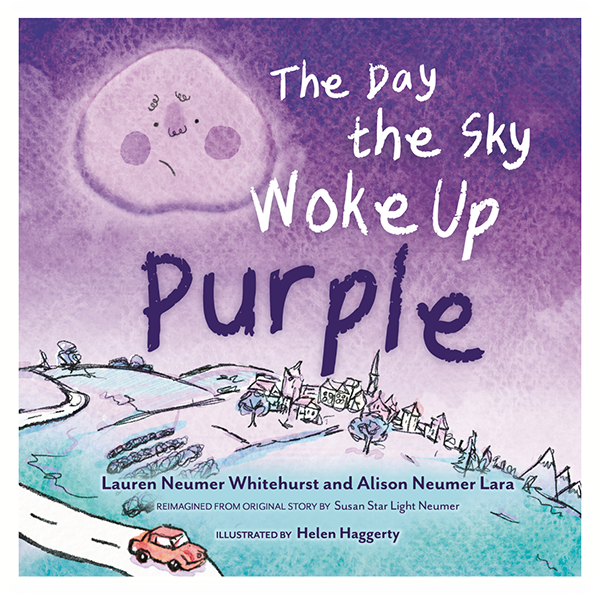 The Day the Sky Woke Up Purple childrens picture book details