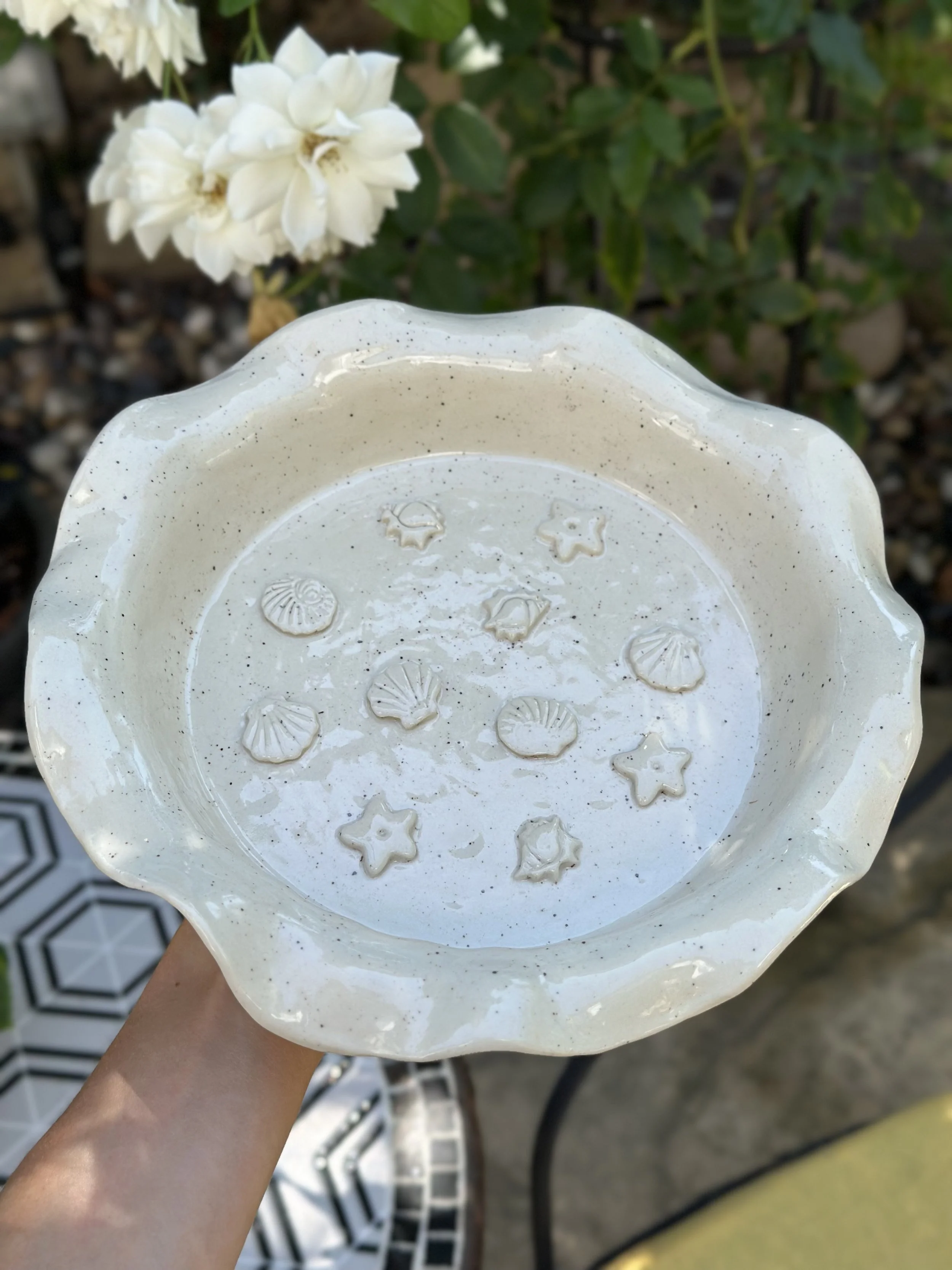 Shell Garden Dish