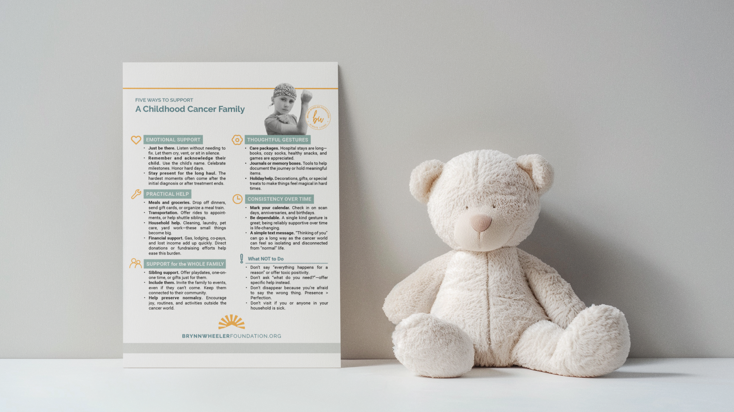 5 Ways to Support a Cancer Family