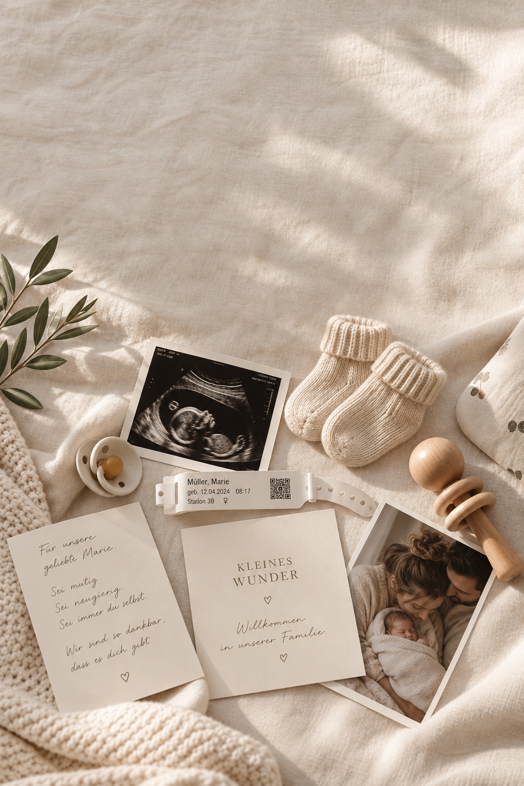 Die schönsten Erinnerungen an die Babyzeit bewahren 