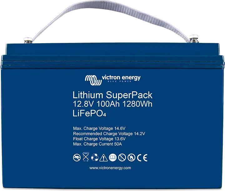 Victron Lithium, AGM, GEL, & Lead-Carbon Batteries