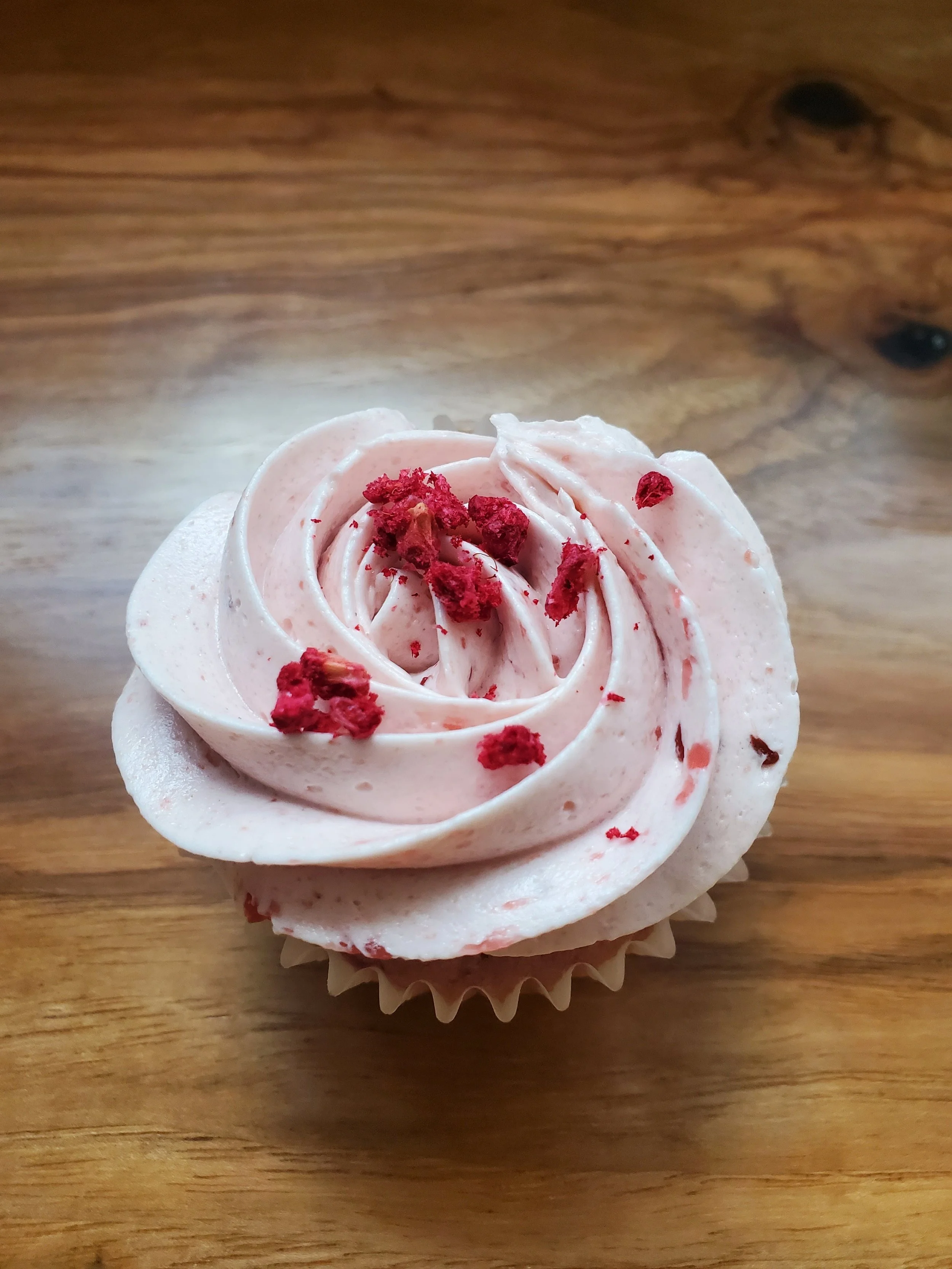 Raspberry Cupcakes