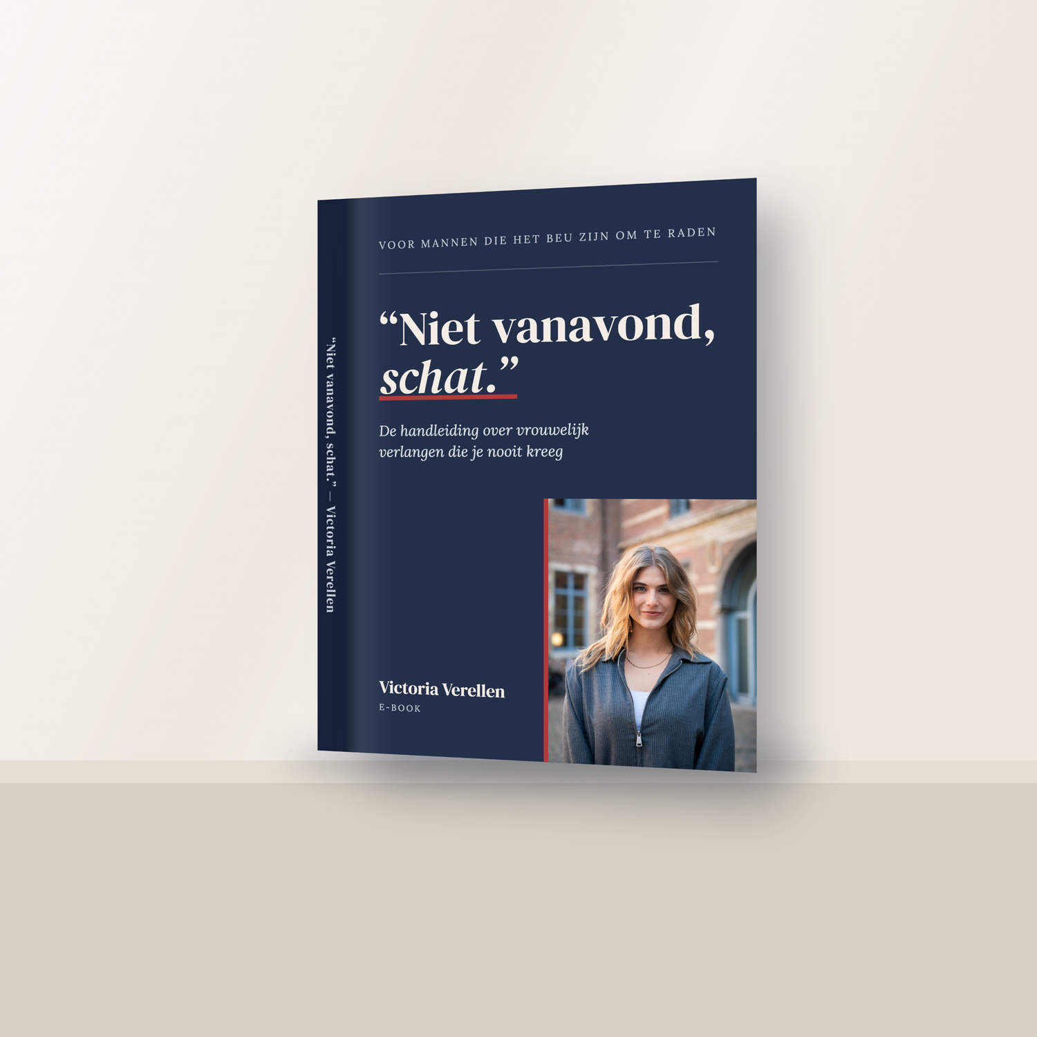 Cover e-book Niet vanavond, schat