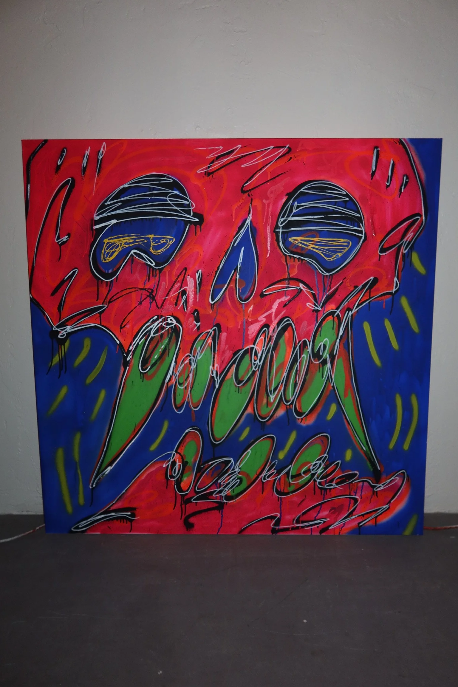 TO WARD OFF EVIL 4ft x 4ft