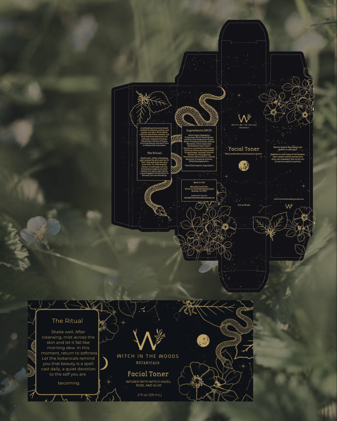 Organic social · box & label redesign · Web design
