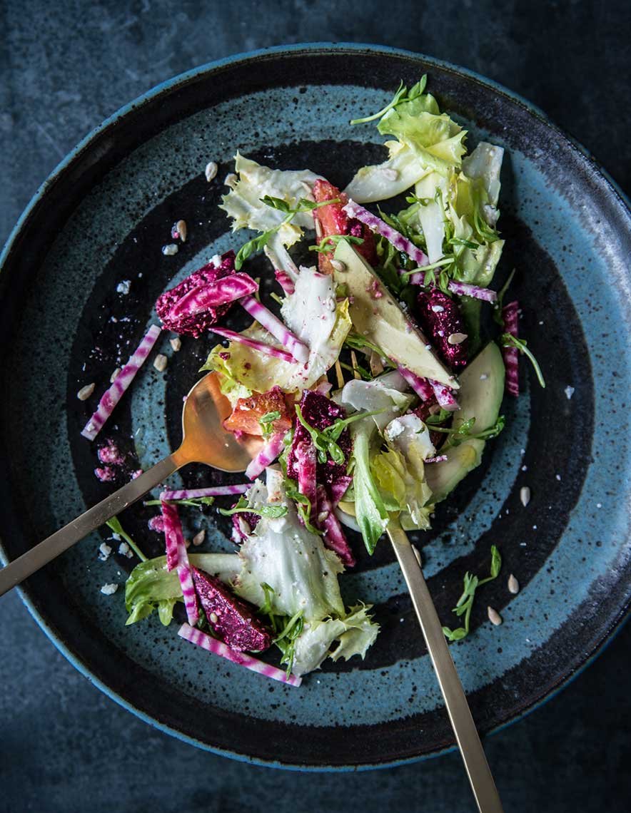 Food and beverage styling by Julie Hopper, food stylist
