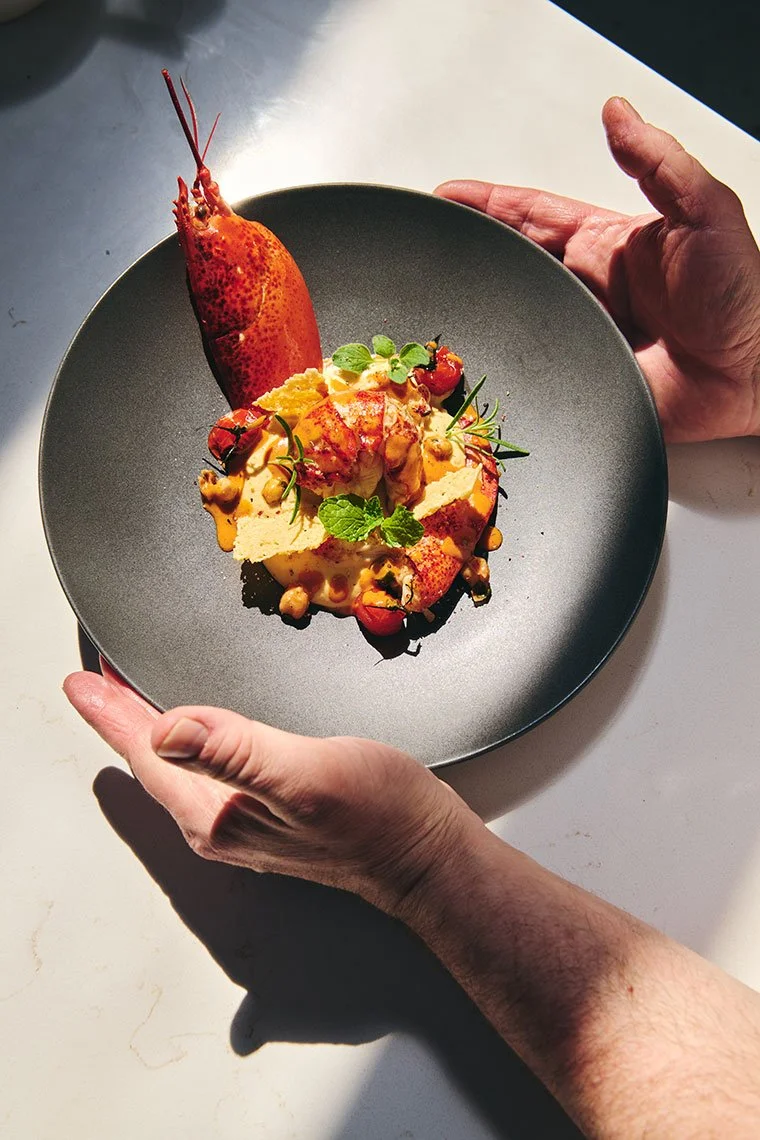 Seafood styling by Julie Hopper, food stylist