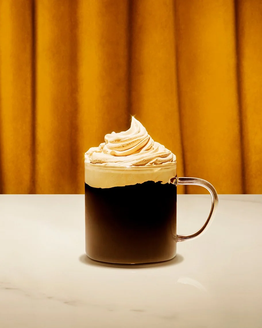 Drink and beverage styling by Skylar Edberg, food stylist