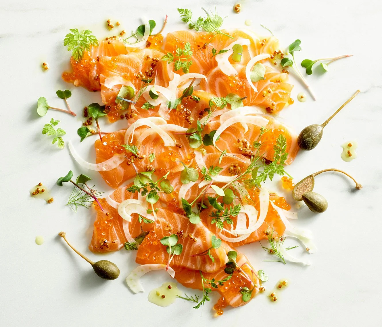 Food and beverage styling by Marah Abel, food stylist