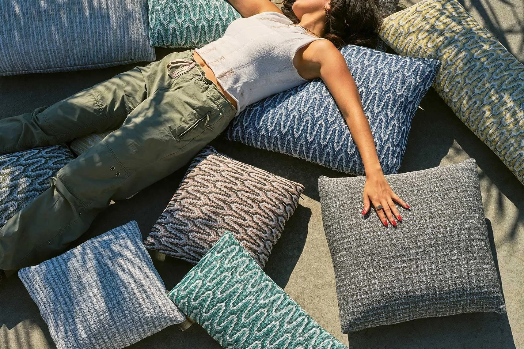 Soft goods and bedding photography by James Ransom, photographer and director