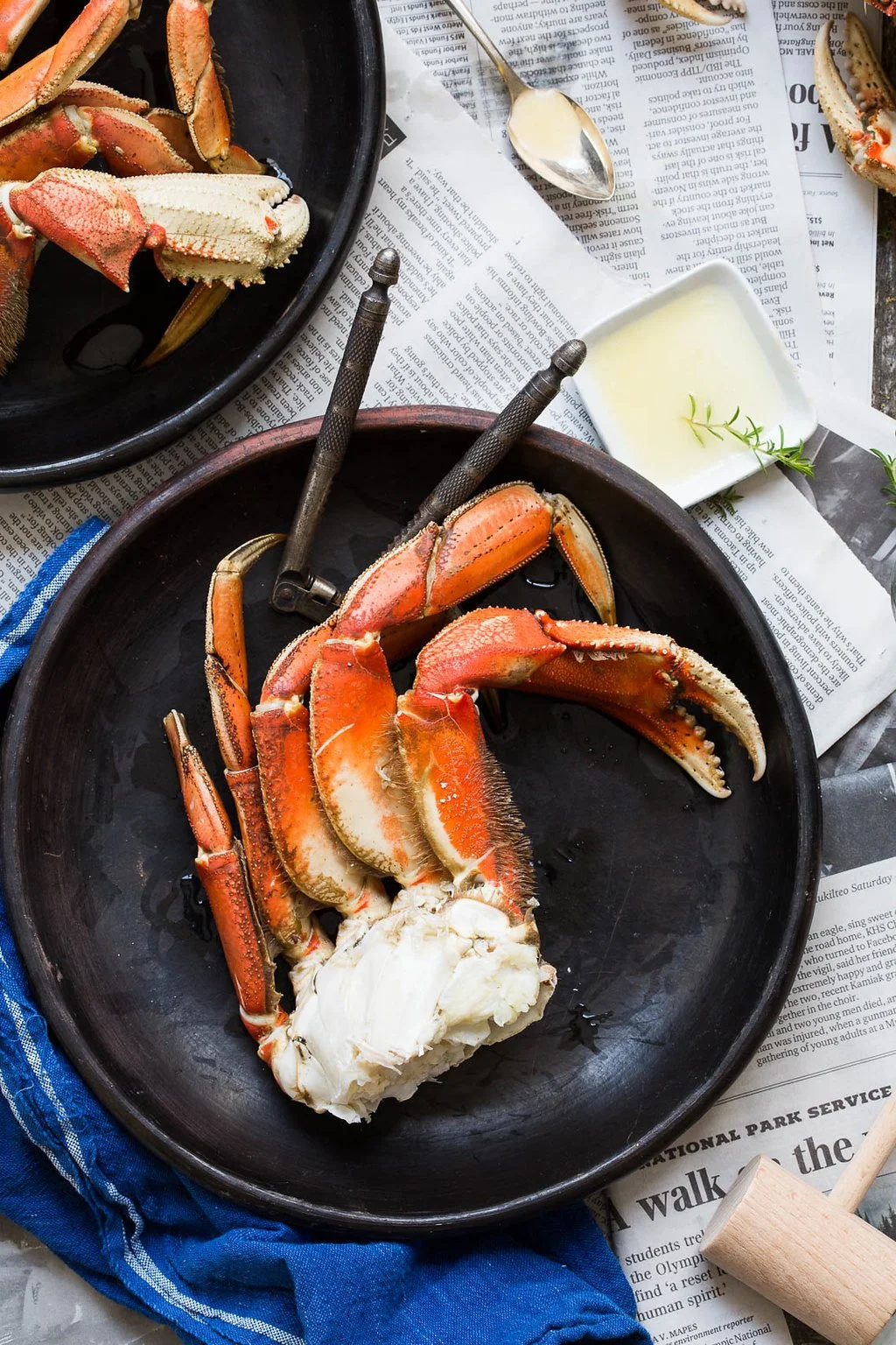 Seafood styling by Julie Hopper, food stylist