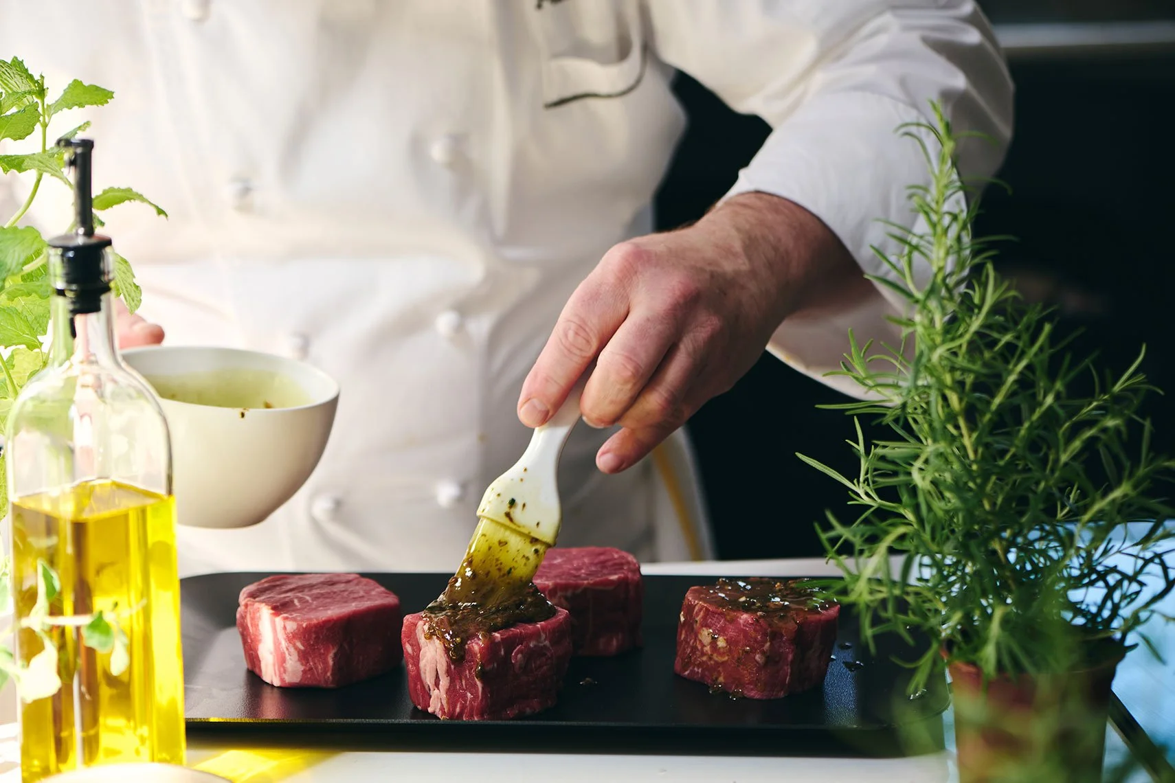 Savory food styling by Julie Hopper, food stylist