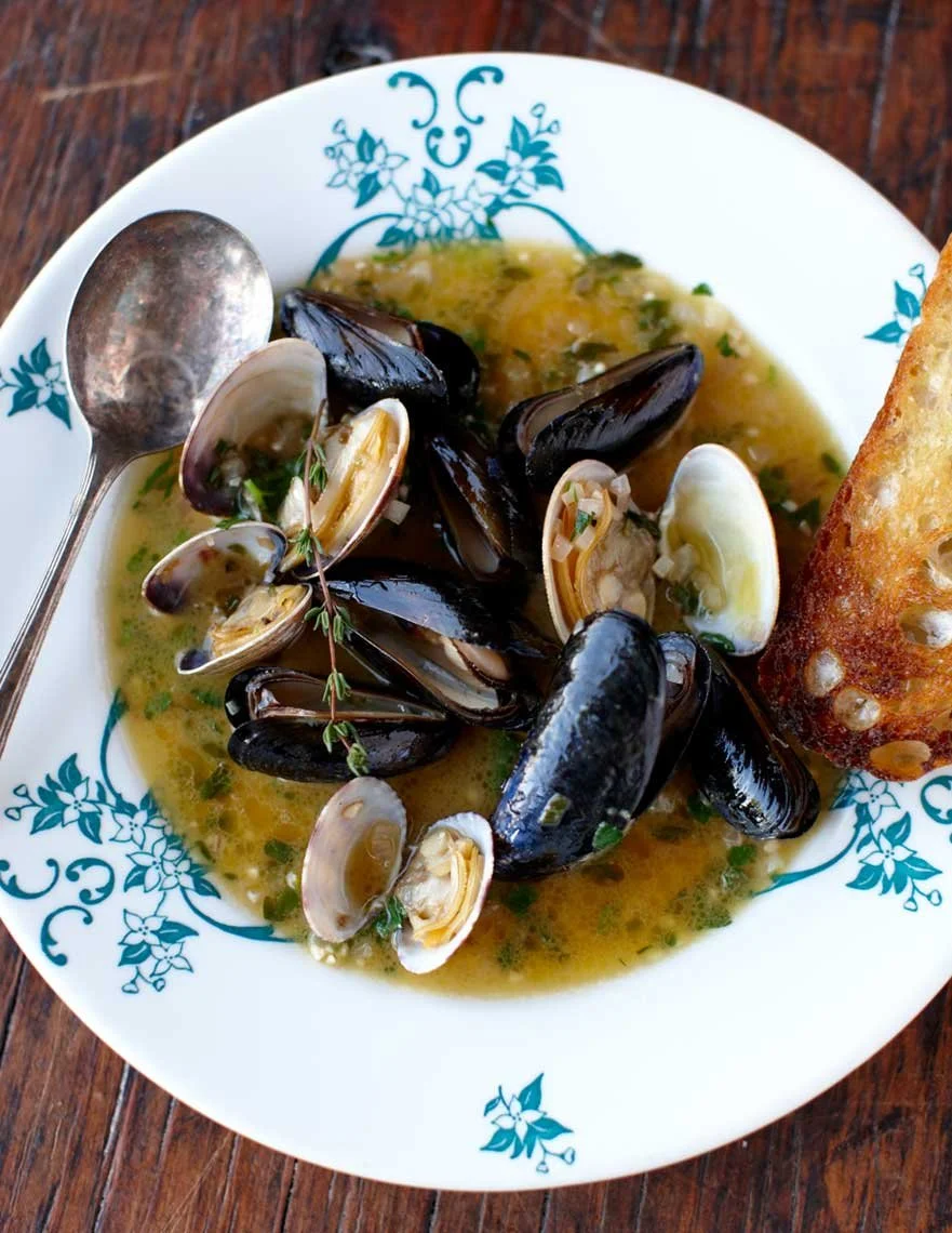 Seafood styling by Julie Hopper, food stylist