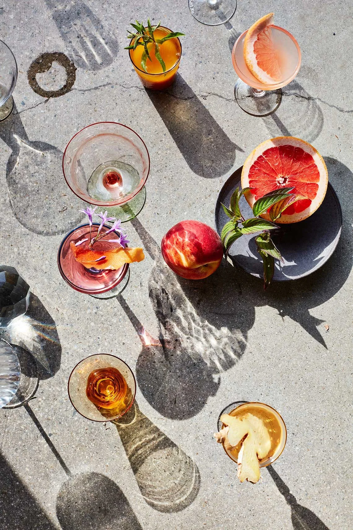 Drink and beverage styling by Nathan Carrabba, food, beverage and cosmetic stylist