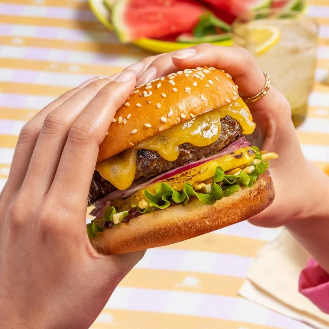 Savory food styling by Julie Hopper, food stylist