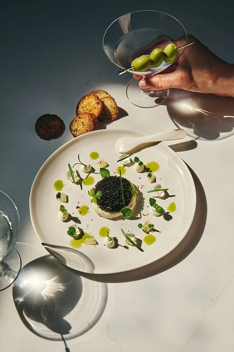 Savory food styling by Julie Hopper, food stylist