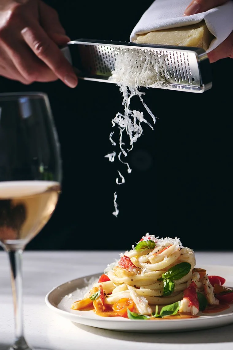 Savory food styling by Julie Hopper, food stylist