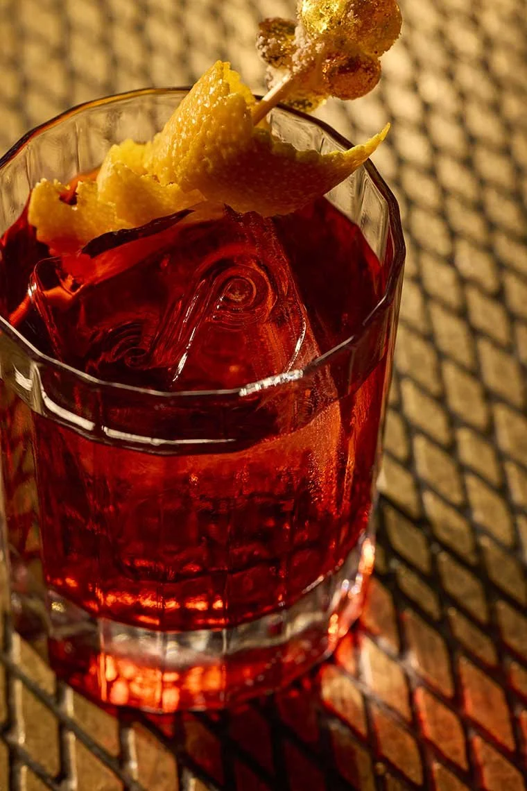 Drink and beverage styling by Skylar Edberg, food stylist