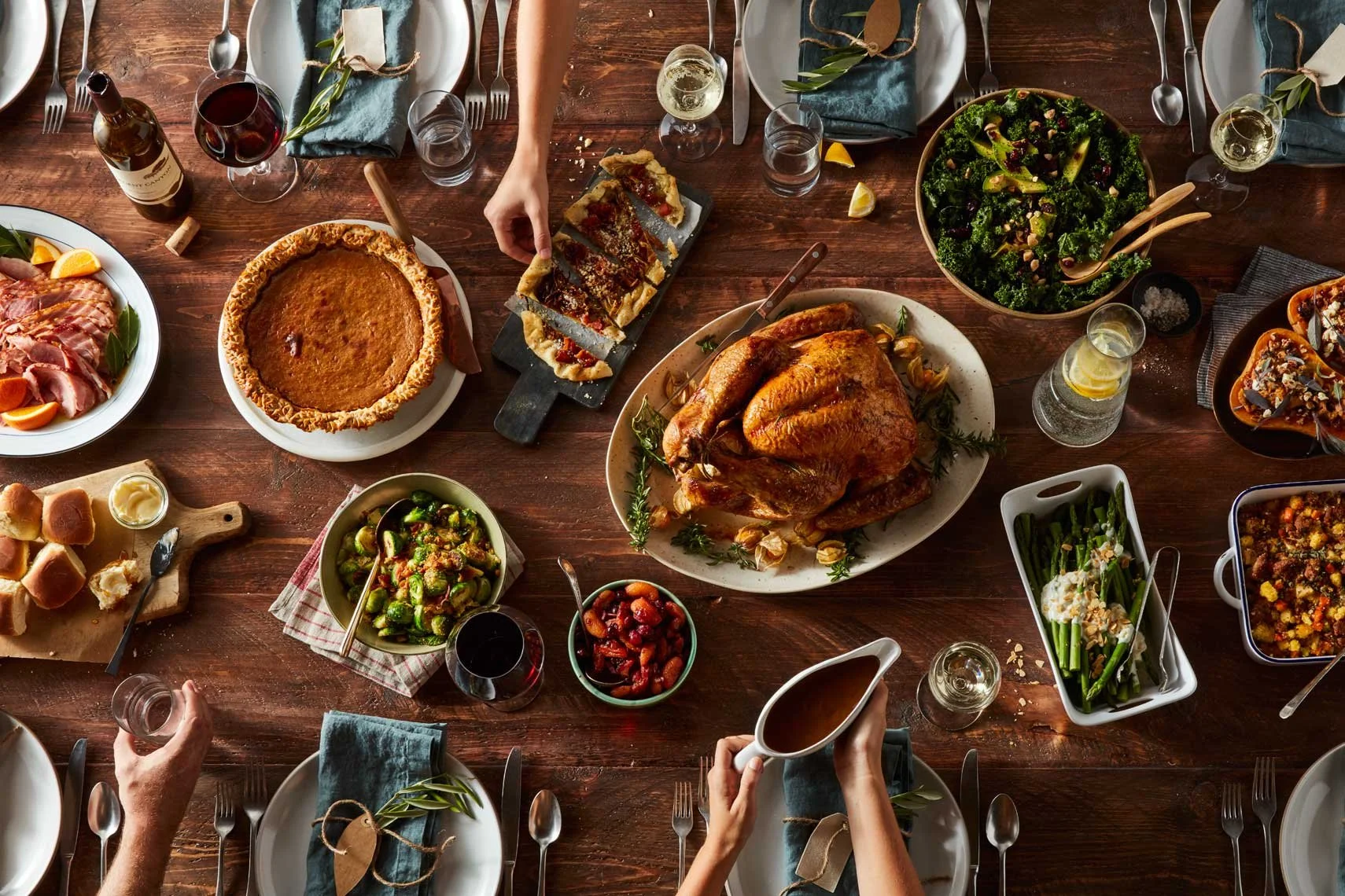 Savory food styling by Julie Hopper, food stylist