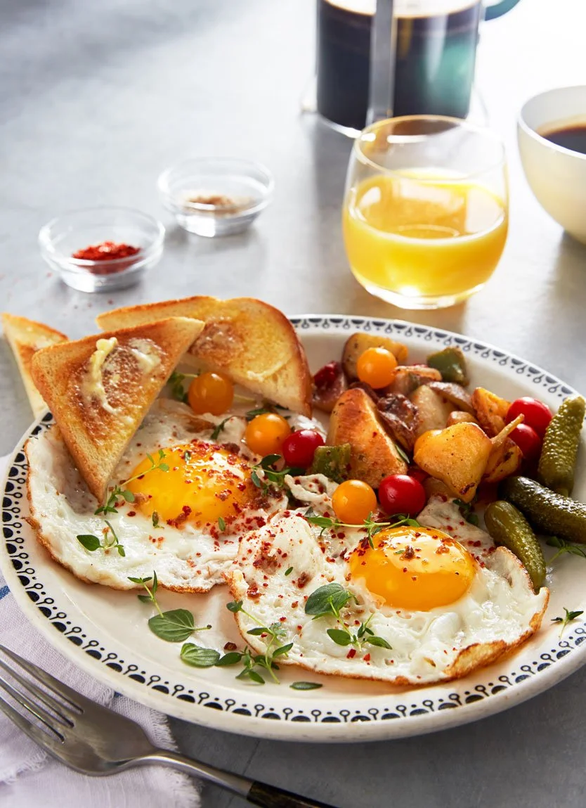 Savory food styling by Julie Hopper, food stylist
