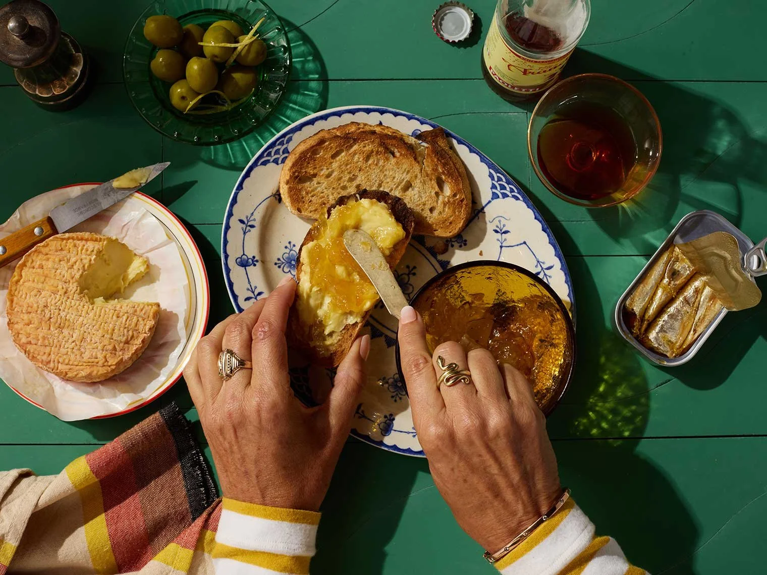 Savory food styling by Marah Abel, food stylist
