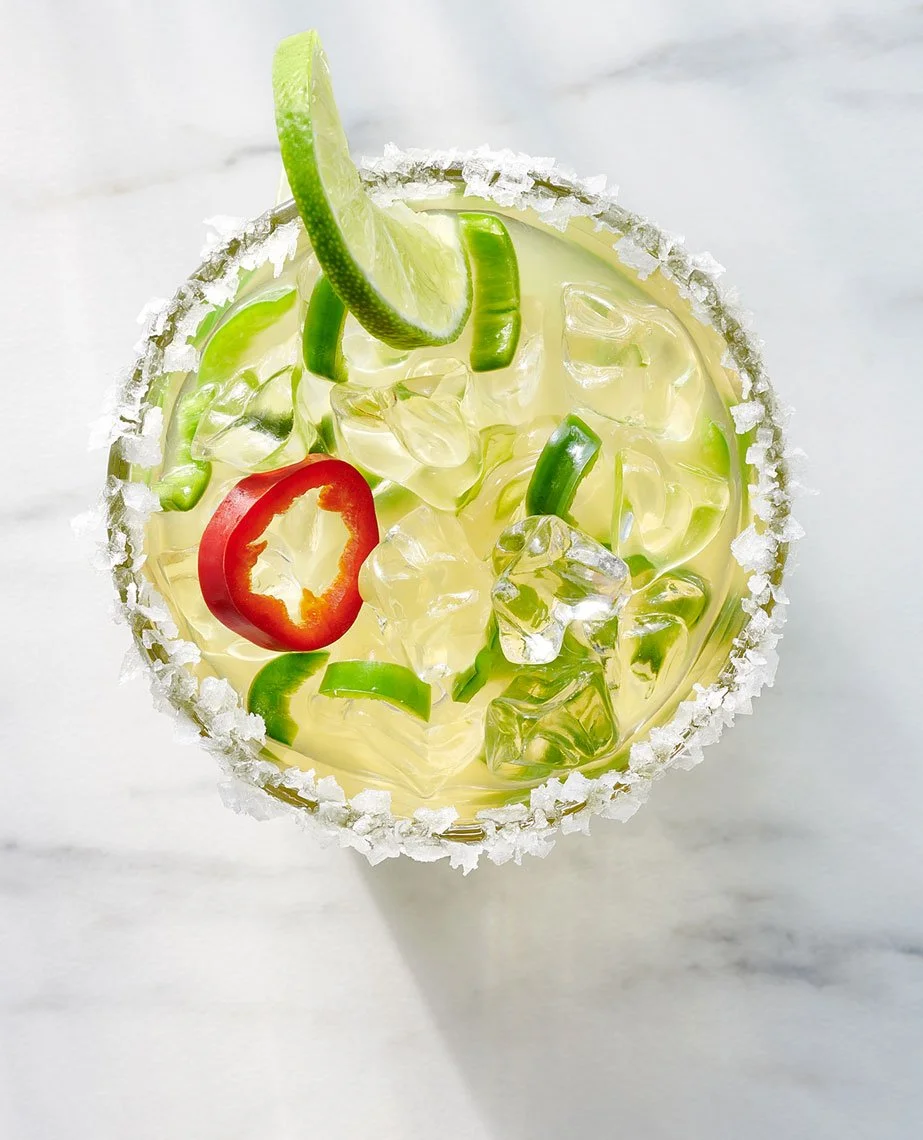 Drink and beverage styling by Marah Abel, food stylist