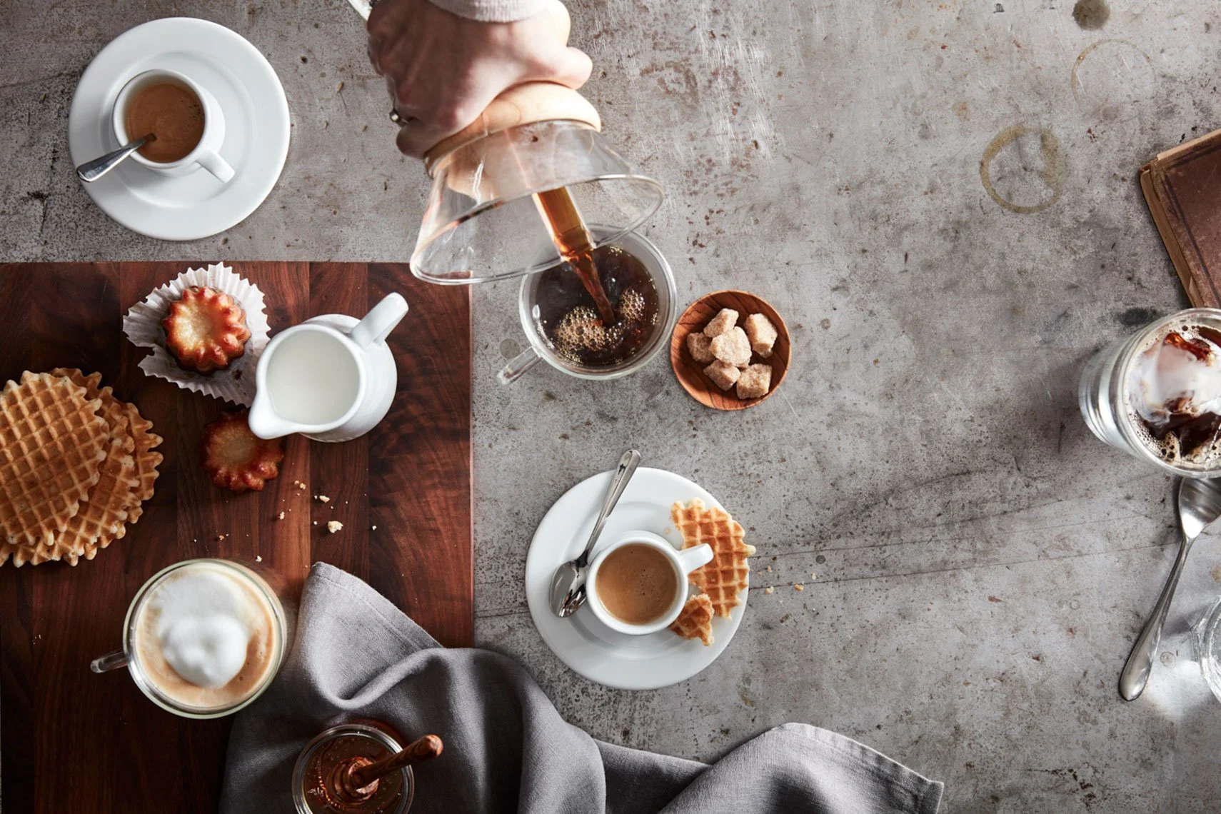 Drink and beverage styling by Nathan Carrabba, food, beverage and cosmetic stylist