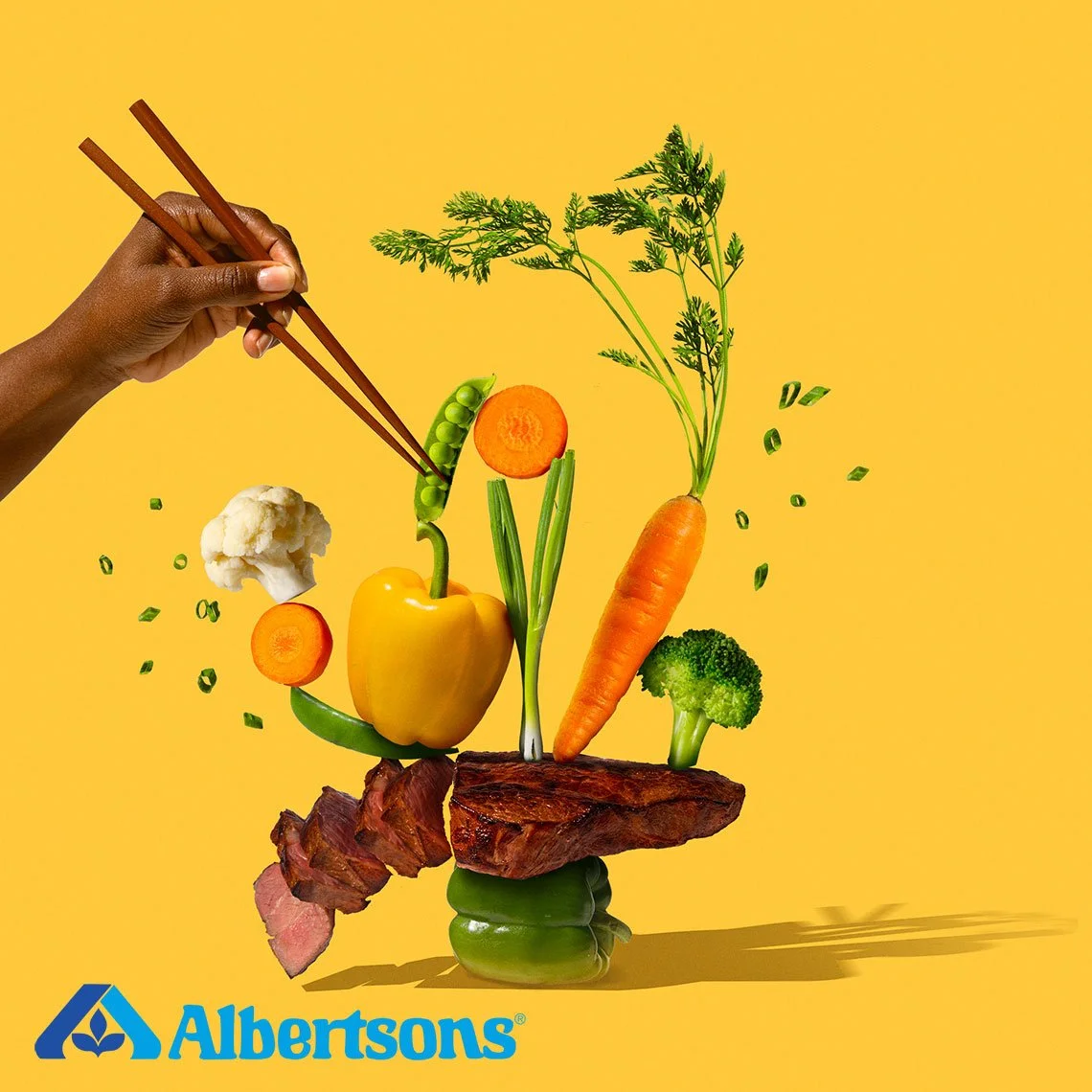 Food and beverage styling by Marah Abel, food stylist