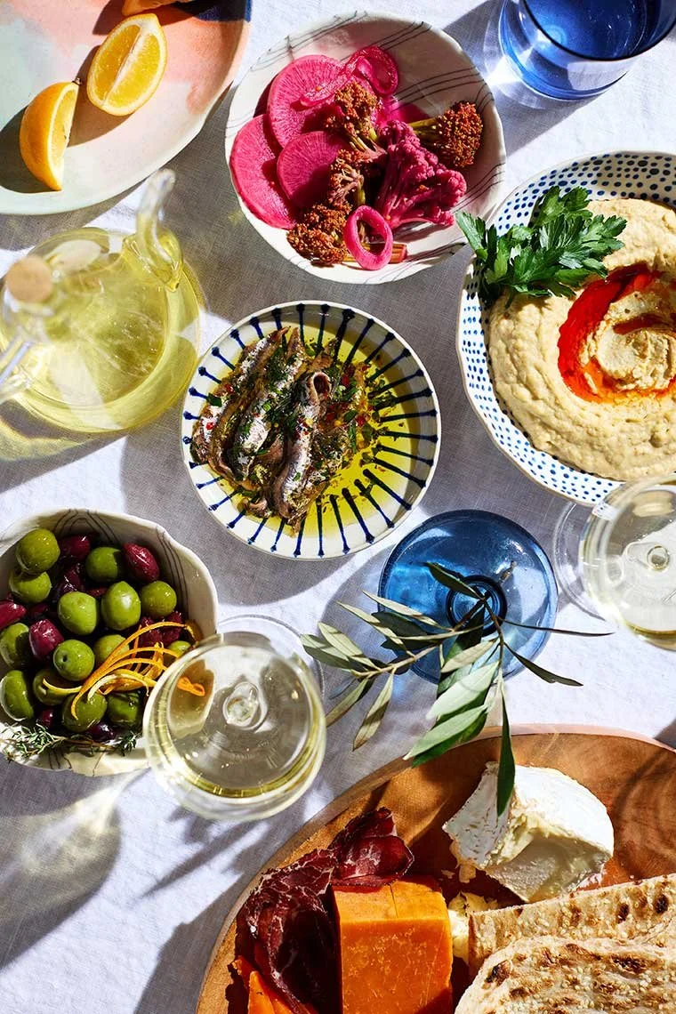 Food and beverage styling by Marah Abel, food stylist