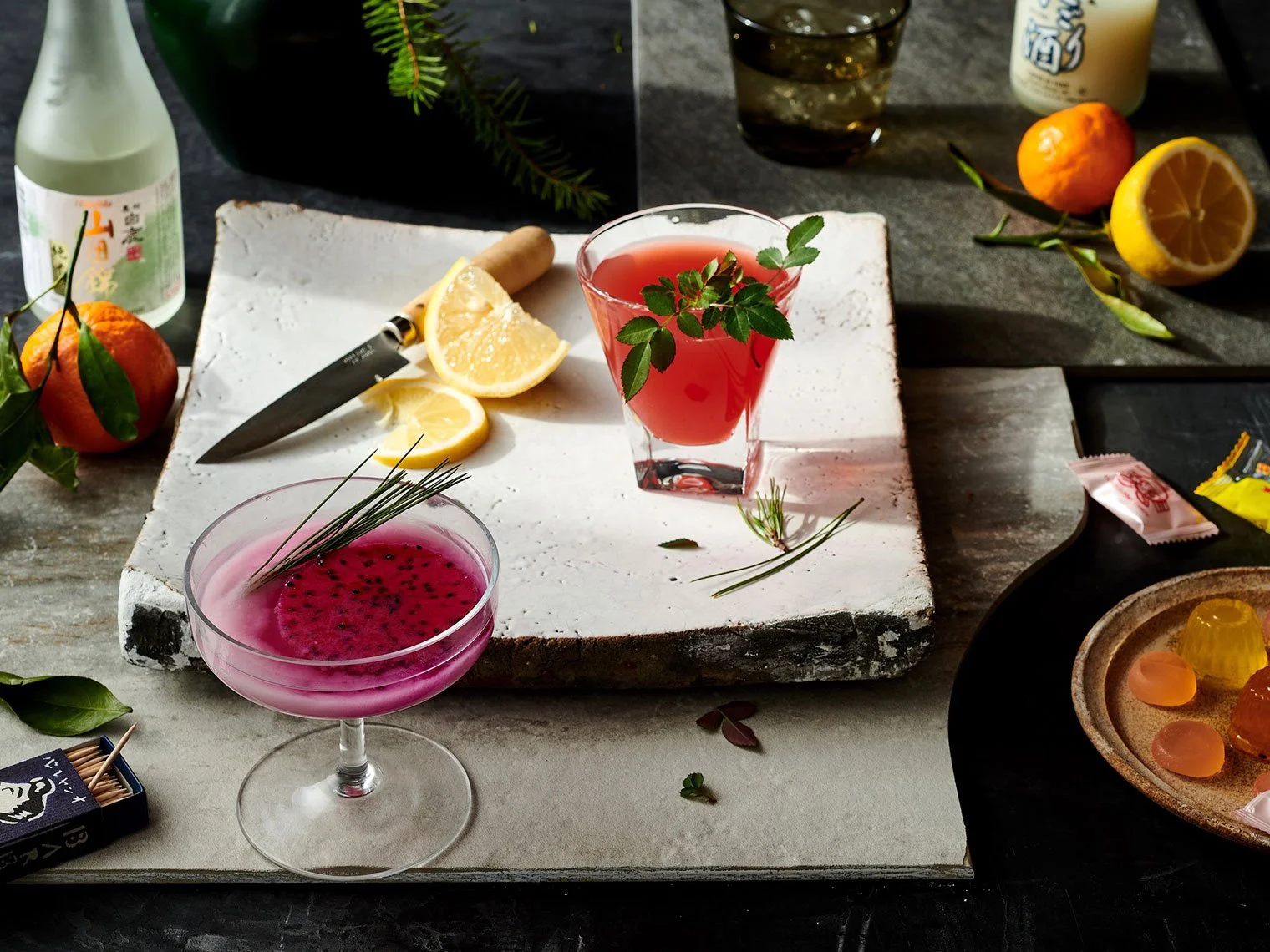 Drink and beverage styling by Nathan Carrabba, food, beverage and cosmetic stylist