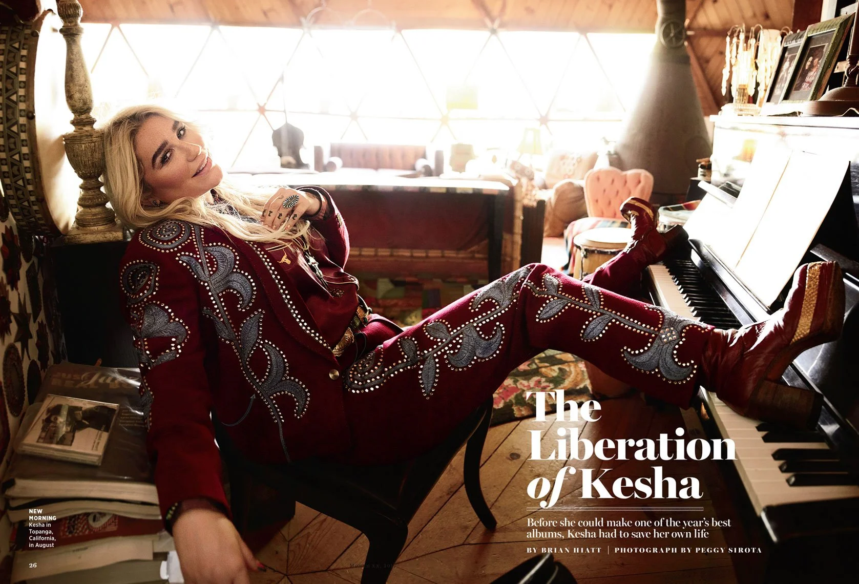 Celebrity portrait photography by Peggy Sirota, photographer and director