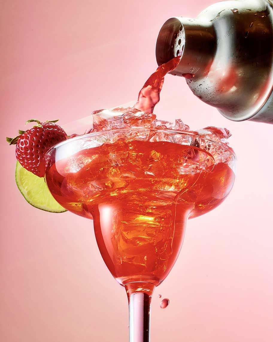 Drink and beverage styling by Skylar Edberg, food stylist