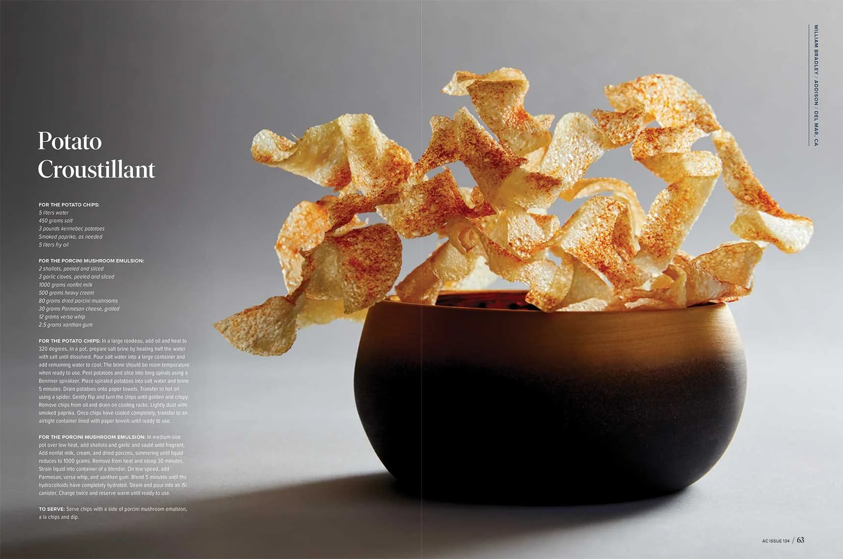 Published cookbook and editorial work by Andrea D'Agosto, photographer and director