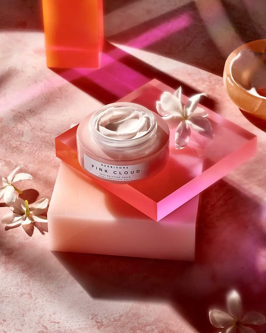 Cosmetic product styling by Nathan Carrabba, food, beverage and cosmetic stylist