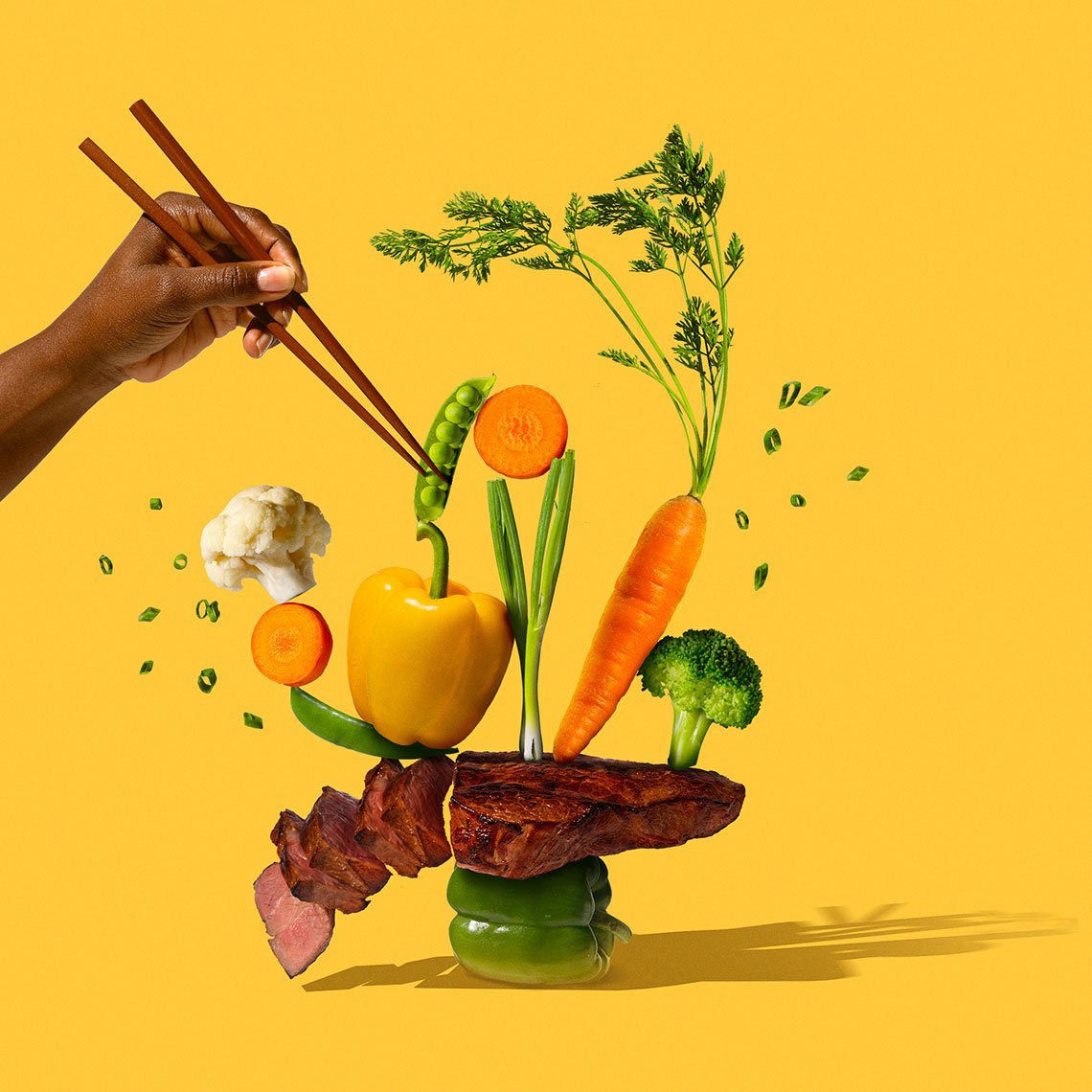 Savory food styling by Marah Abel, food stylist