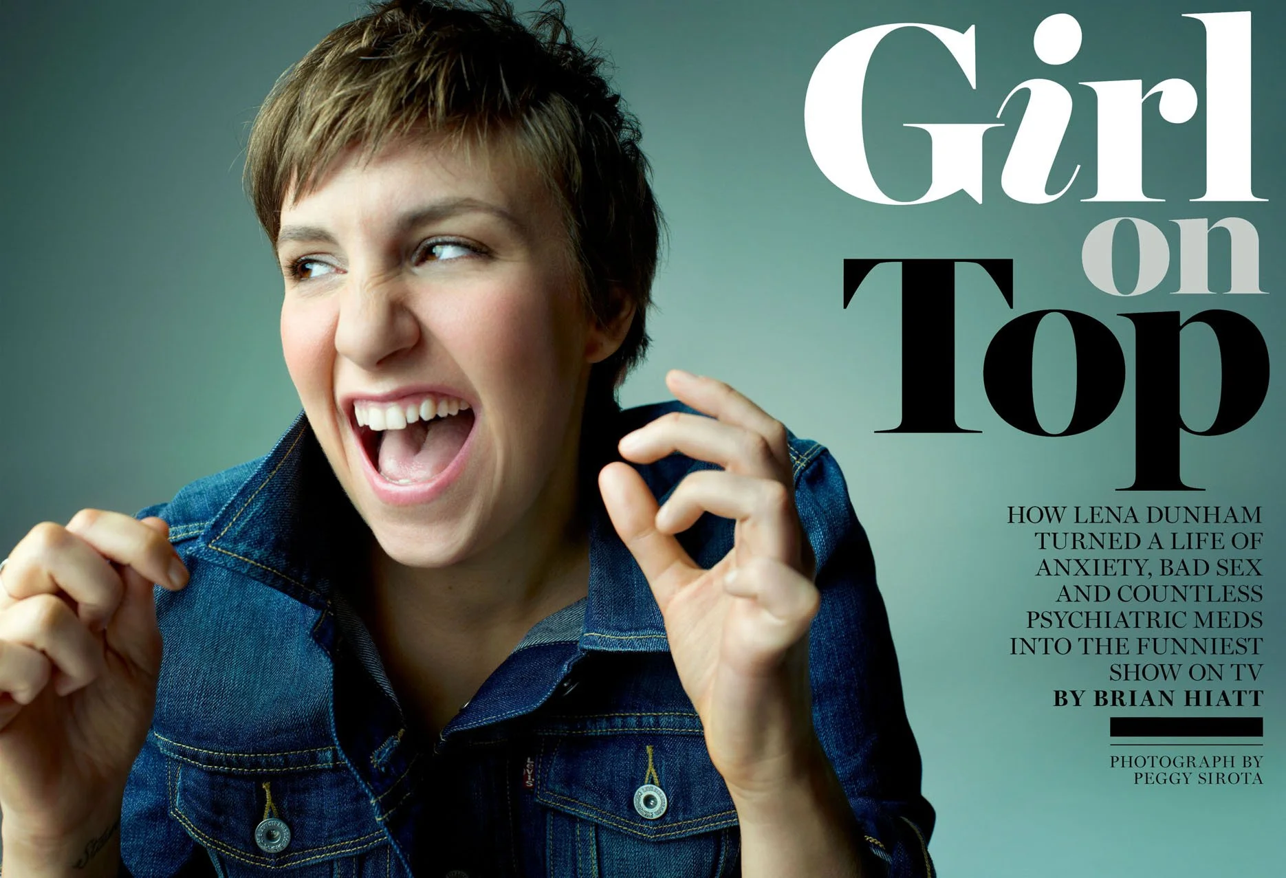 Celebrity portrait photography by Peggy Sirota, photographer and director