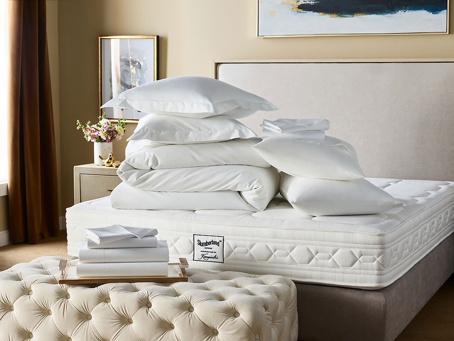 Soft goods and bedding photography by James Ransom, photographer and director