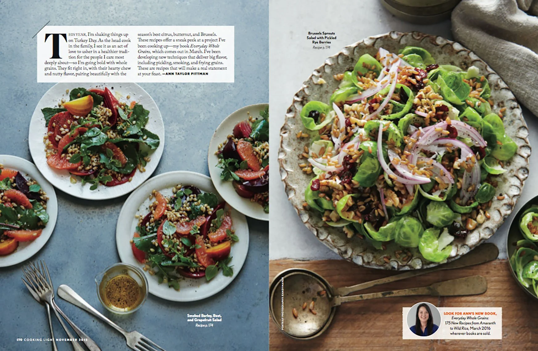 Published cookbook and editorial work by Nathan Carrabba, food, beverage and cosmetic stylist