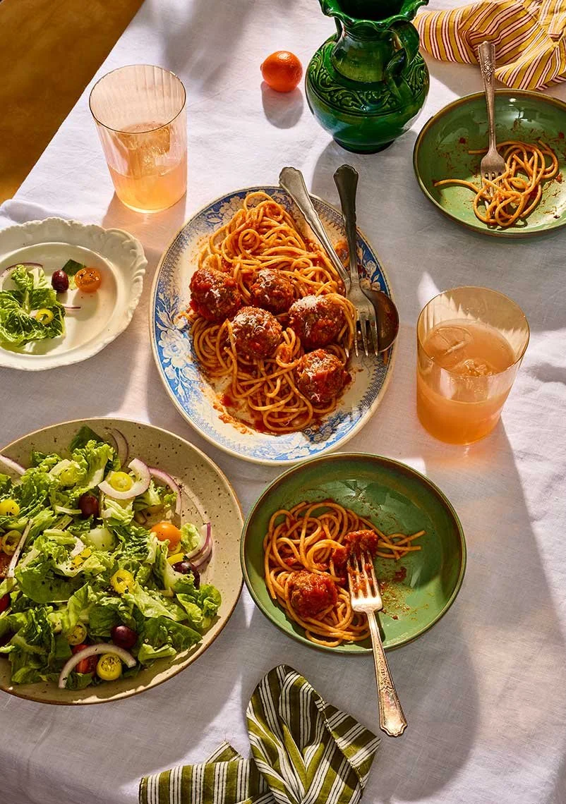 Food and beverage styling by Marah Abel, food stylist