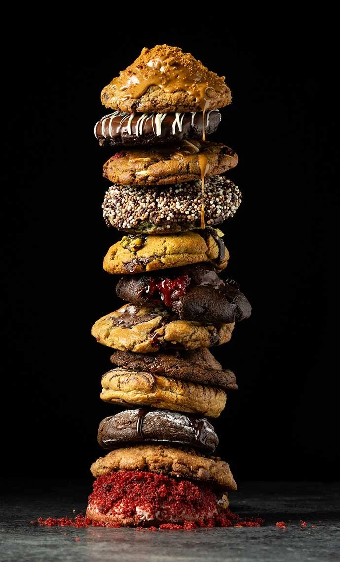 Dessert and sweets styling by Nathan Carrabba, food, beverage and cosmetic stylist