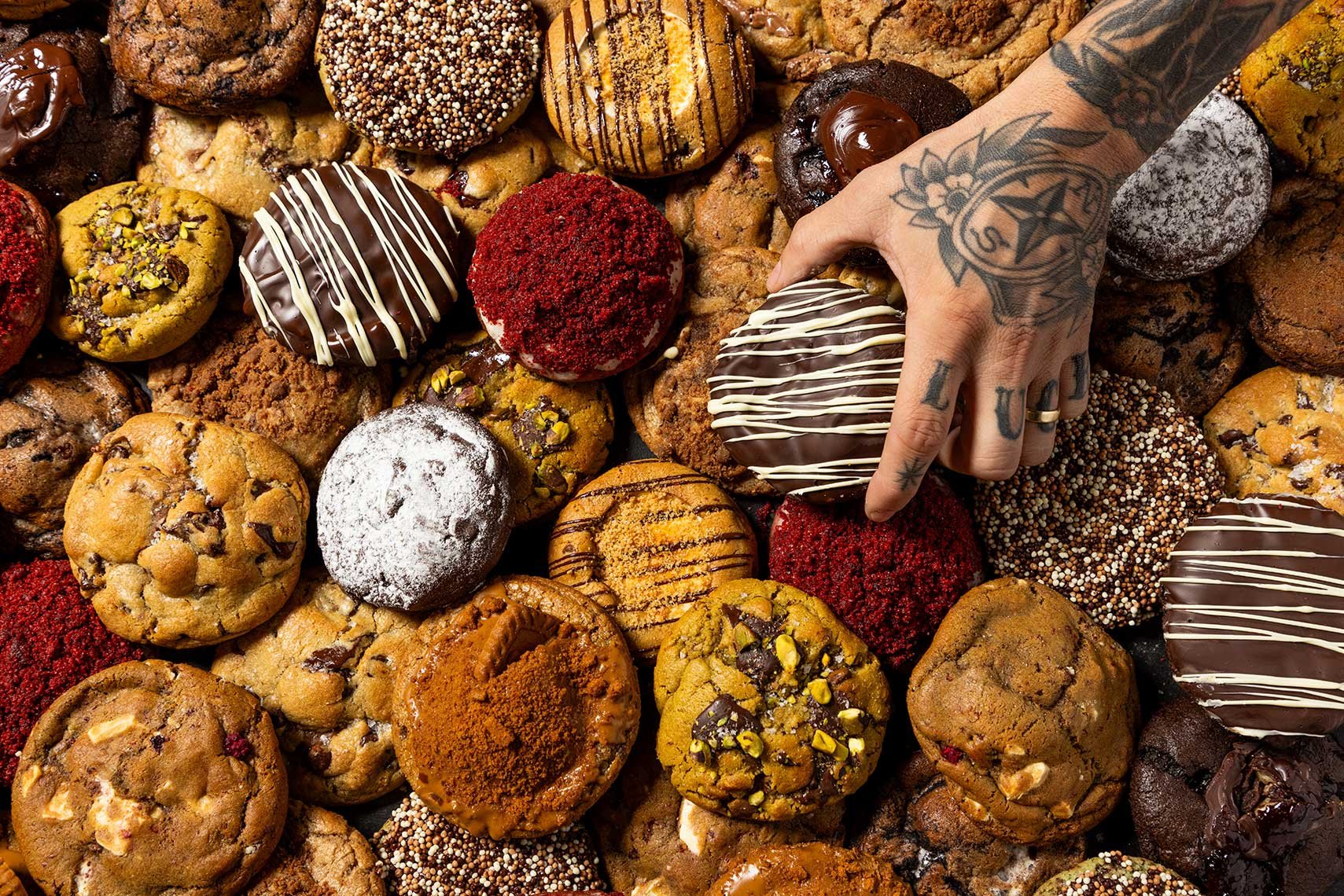 Dessert and sweets styling by Nathan Carrabba, food, beverage and cosmetic stylist